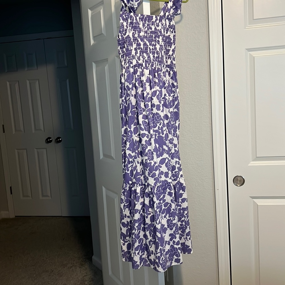Sun dress with flowers